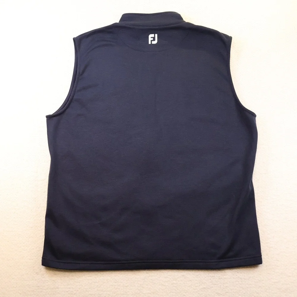 FootJoy Mens XL Golf Vest Navy Blue Ryder Cup 1927 Full Zip Performance 29045